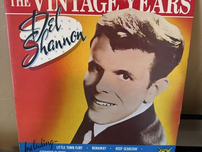 Del Shannon - The Vintage Years Vinyl Record LP (Includes Runaway, Little Town Flirt)