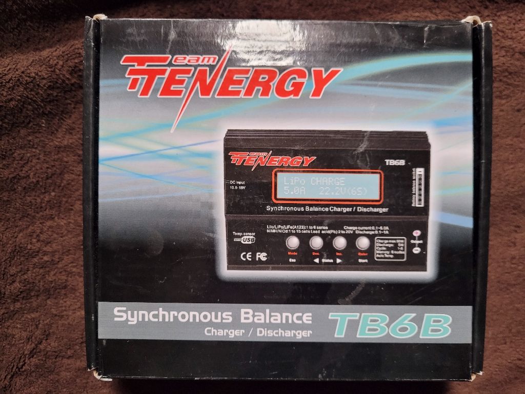TB6AB Charger Discharger with wire connectors $40