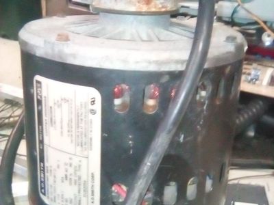 A.O. Smith 1/2-1/6 hp AC Motor with Pulley - Used