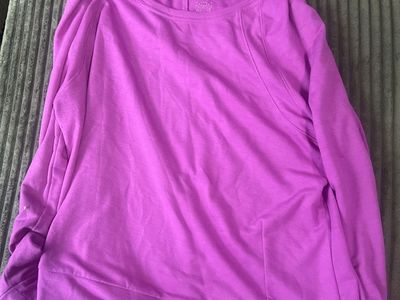 Livi Active Purple Long Sleeve Athletic Top size 18/20