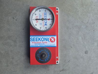 Seekonk TA-75 Torque Analyzer Gauge Precision Tool 3/8 Drive 0-75 Inch/Pounds