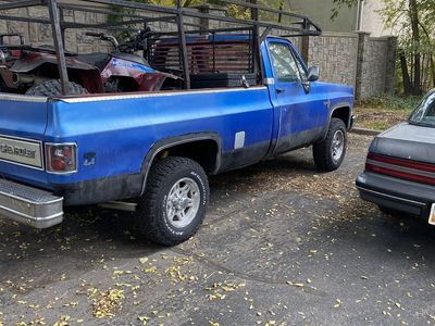 older chevy truck Heavy duty ladder rack.