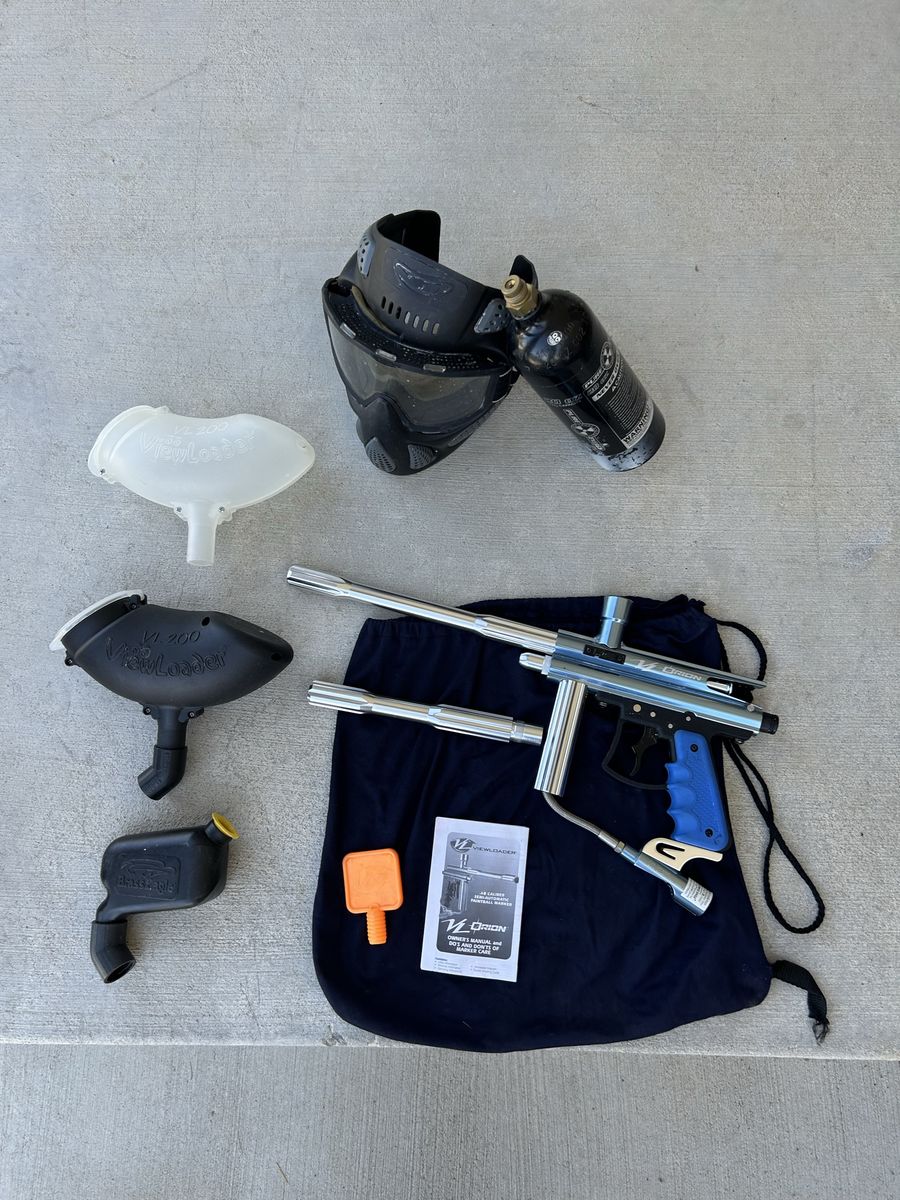 Paintball - full set up