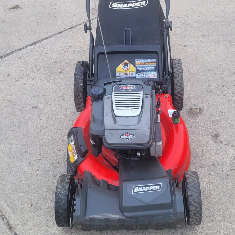 snapper lawn mower self propelled