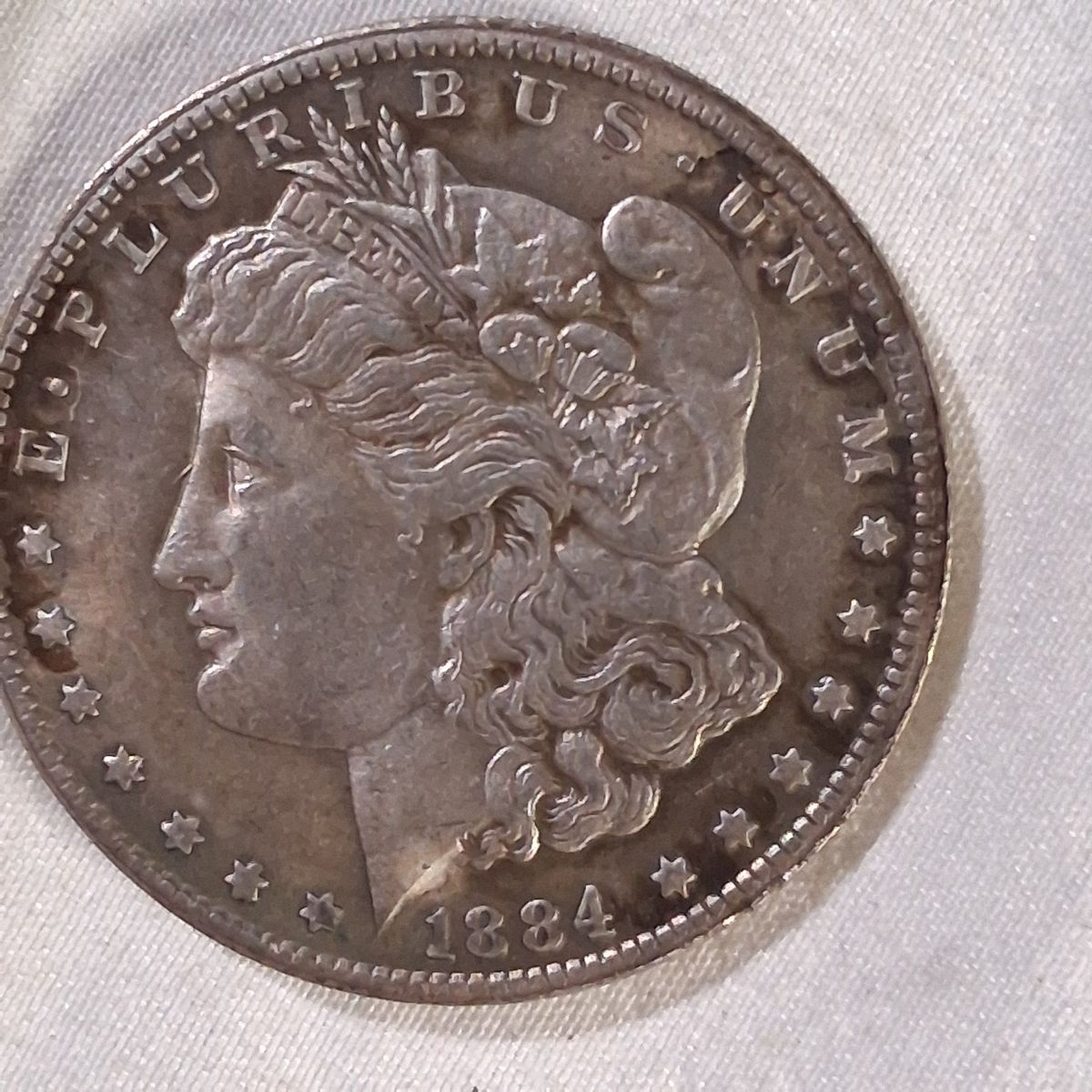 1884 Morgan Silver Dollar US Coin