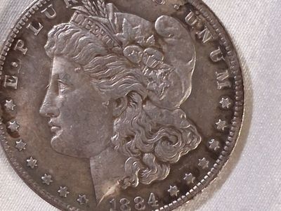 1884 Morgan Silver Dollar US Coin