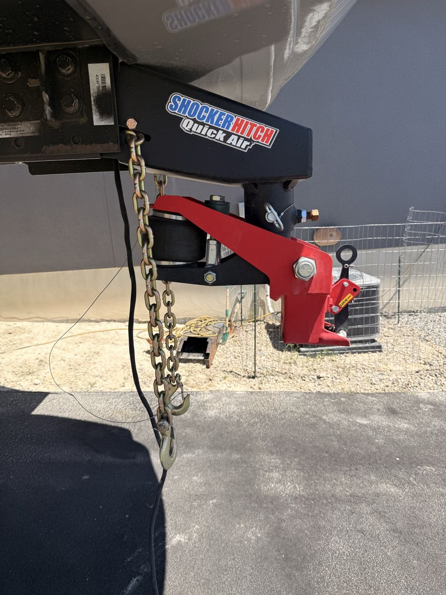 Shocker Hitch RV gooseneck conversion