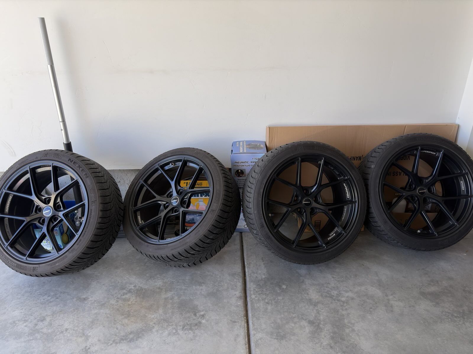 Superspeed Wheels & Nexen Winter Tires for Audi RS5 or cars with similar specs