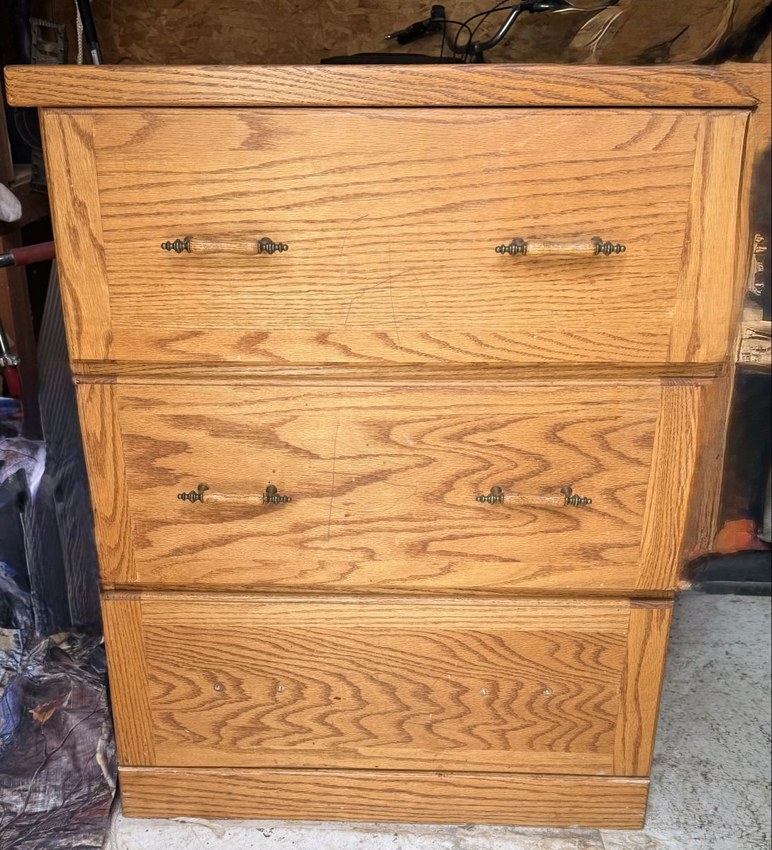 Solid Oak Dresser