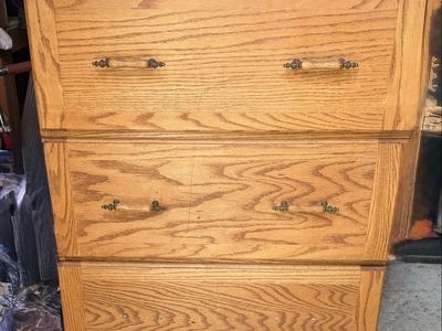 Solid Oak Dresser