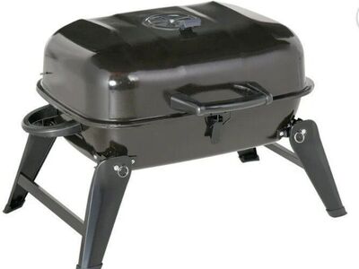NEW Outsunny 14" Portable Small Charcoal Grill