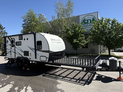 2017 Palomino Real Lite 17DZORV Bumper Pull Toy Hauler Travel Trailer
