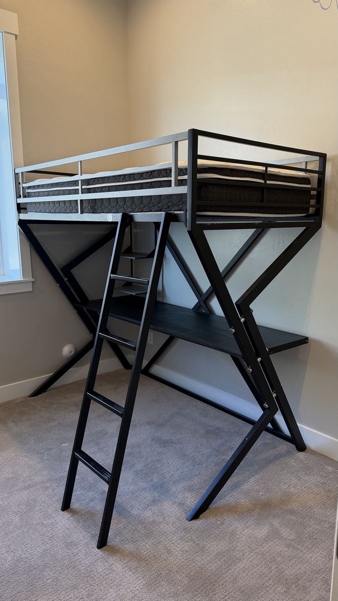 Twin loft bed