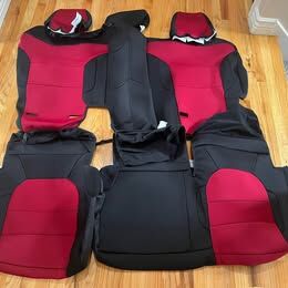 2020 to 2025 Chevy Silverado 1500  Coverking Neoprene Seat Covers