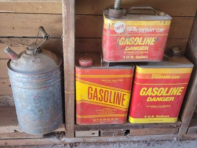 old gas cans