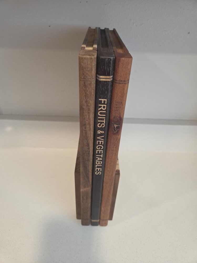 Wooden Cutting board that looks like books