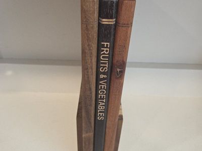 Wooden Cutting board that looks like books