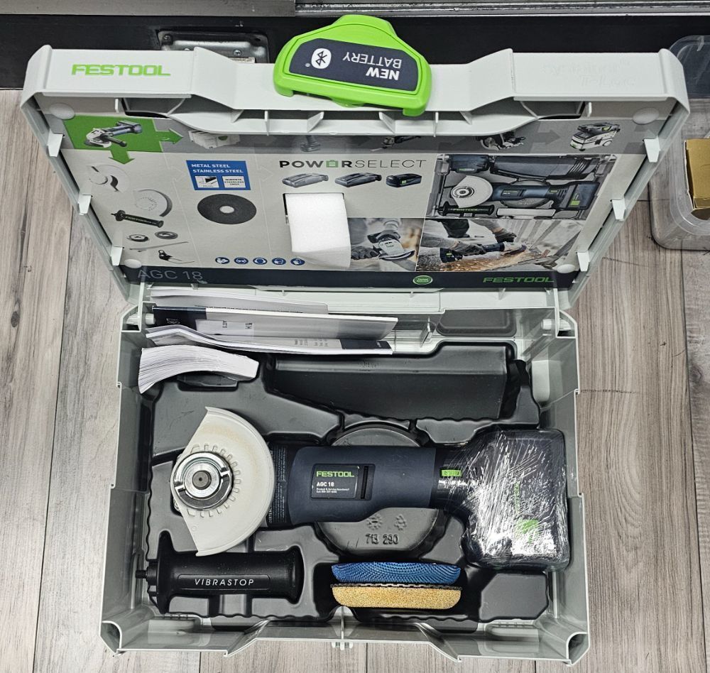 FESTOOL AGC18 18V GRINDER KIT