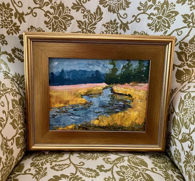 Original Landscape Painting “River Reflecting”