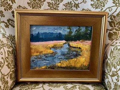 Original Landscape Painting “River Reflecting”