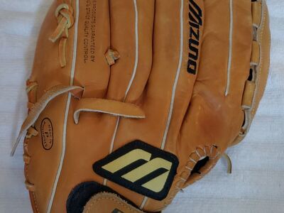 MIZUNO POWER LOCK BASEBALL GLOVE MITT LEATHER 12"