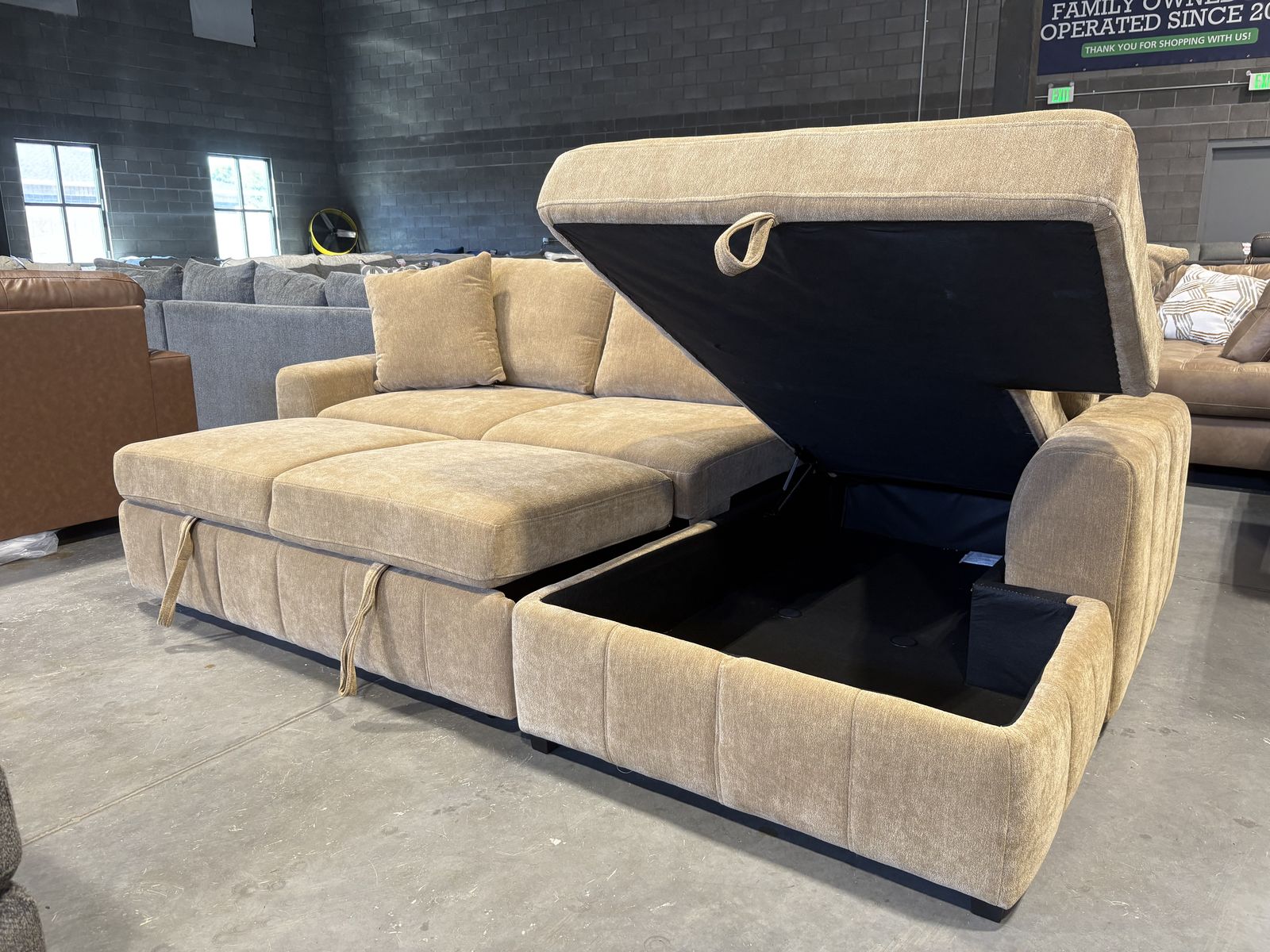 Brand new sleeper sectional
