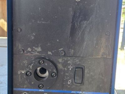 welding aluminum Miller push pull set up