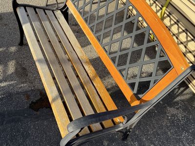 Large Outside Bench