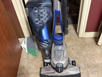 Kirby Avalir 2 Upright Vacuum Cleaner - Silver and Blue