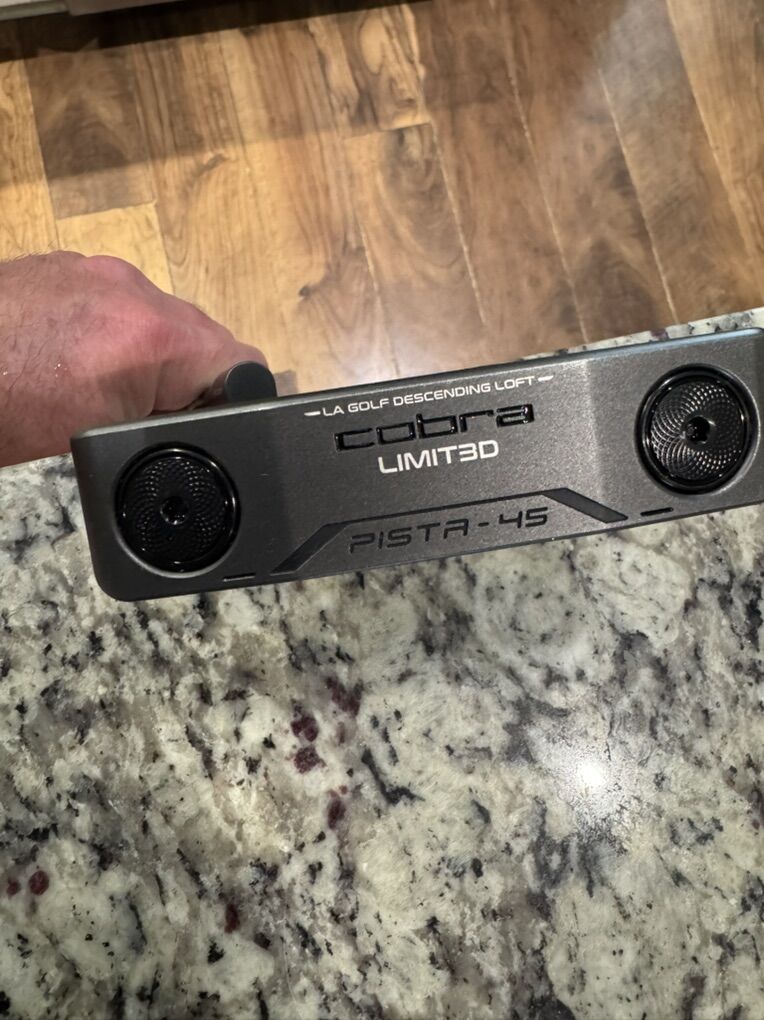 LH Putter Cobra Limited Pista-45 W/ LA Golf Shaft