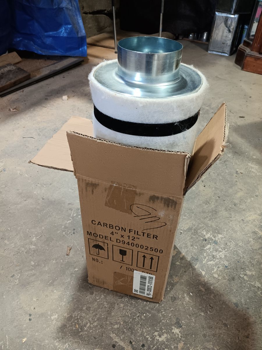 green house odor capturing carbon air filter
