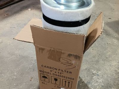 green house odor capturing carbon air filter