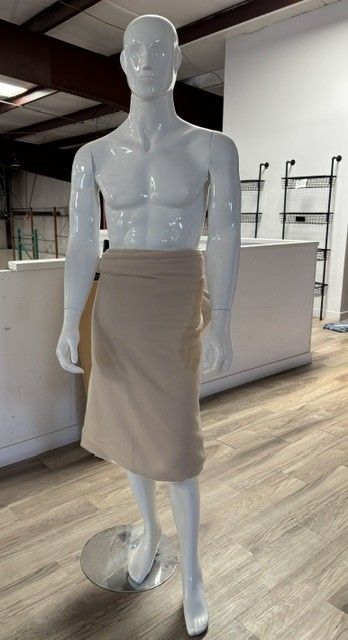 Male Mannequin Full Body, Hands and Torso are Detachable, with A Stainless Steel Base