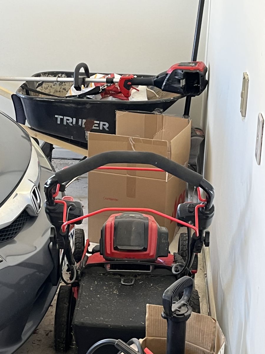 Battery Operated Mower And Weed Whipper