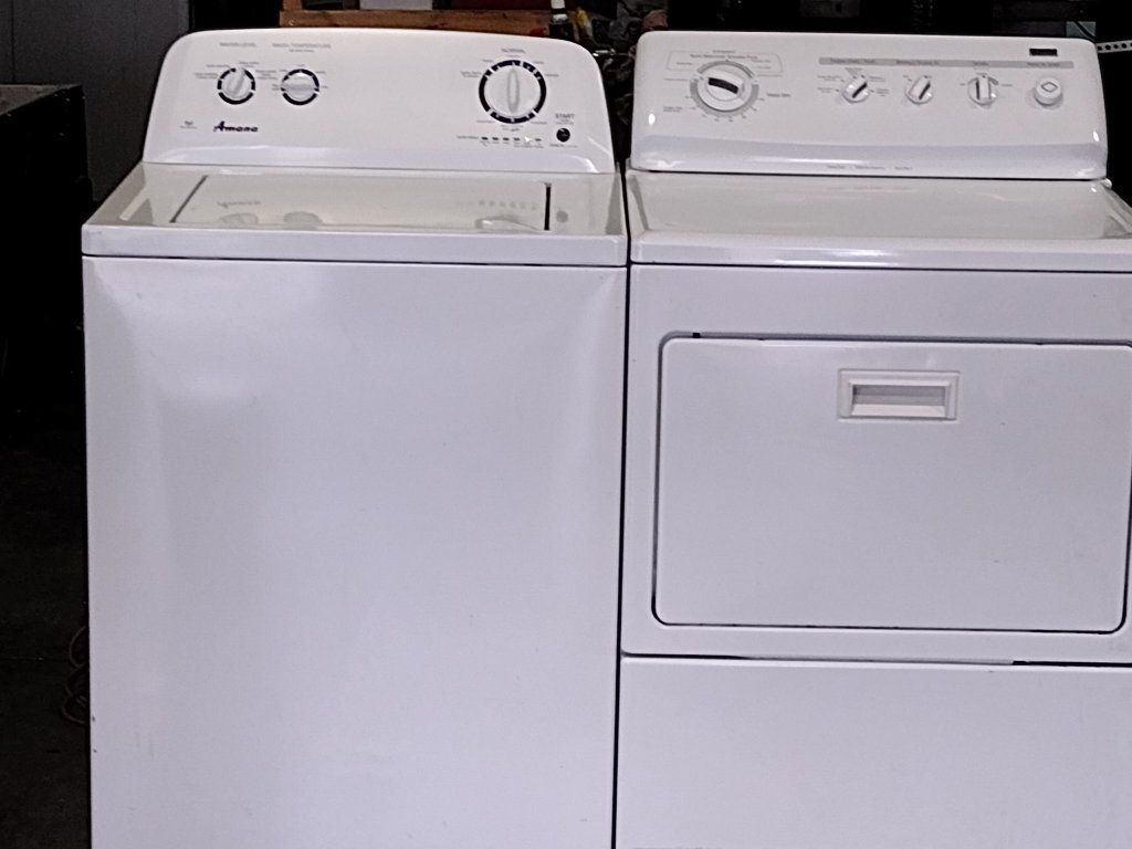 Amana Washer and Kenmore Electric Dryer Set