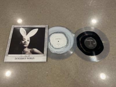 Ariana Grande-Dangerous Woman 10th Anniversary Vinyl-Mixed 2LP (2016 & 2026 Vinyl) Half & Half-Both Albums-One Complete Album