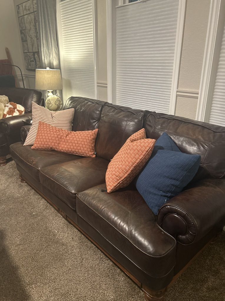 Genuine Leather Sofa