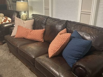 Genuine Leather Sofa