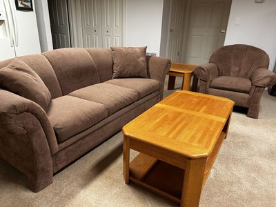 Handsome Sofa and Easy Chair