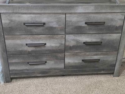 Rustic Farmhouse Style Grey Wooden Headboard - Queen Size