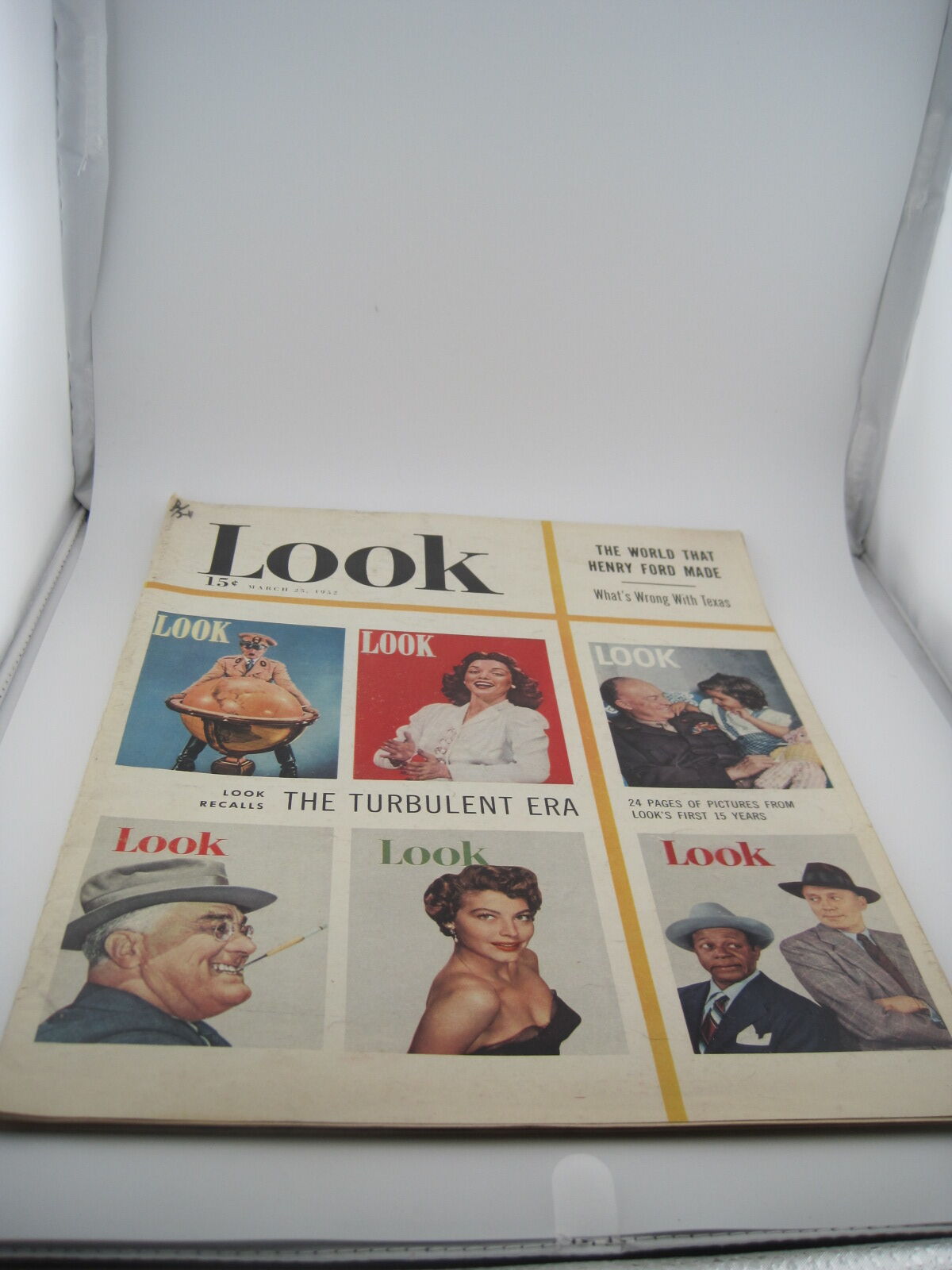 Look Magazine March 25 1952 Henry Ford The Turbulent Era Vintage Special Issue