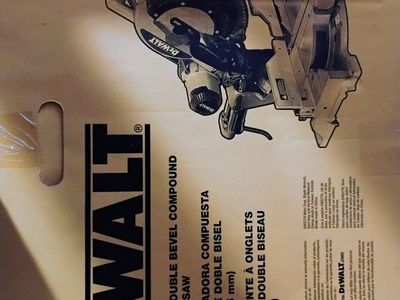 **NEW DeWalt 12" Miter Saw