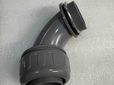Teddico 2" nylon 90 degree liquid tight connector