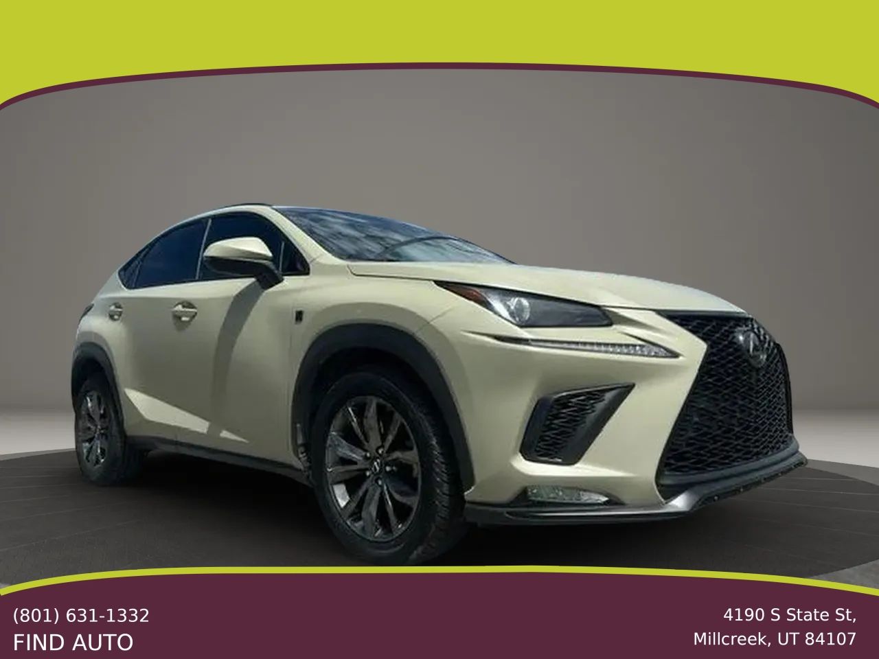 2019 Lexus NX 300 F SPORT