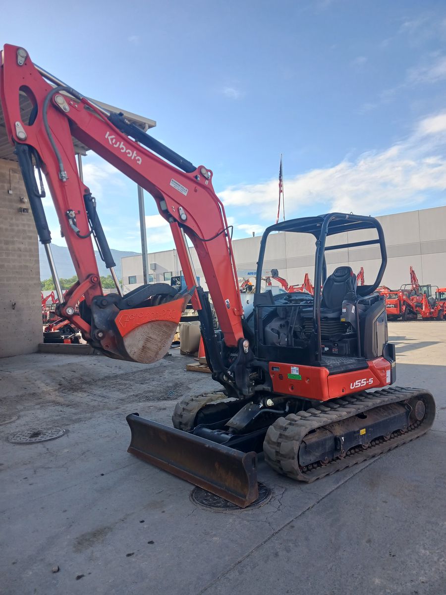 2022 KUBOTA U55-5R1 COMPACT EXCAVATATOR