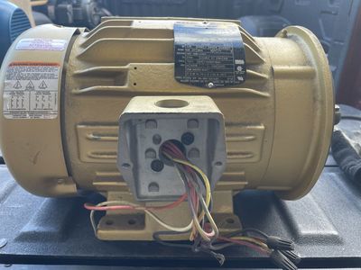 Baldor Reliance 3hp Motor