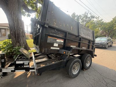 Snake River Tandem Axle Hydraulic Dump Trailer 7x10