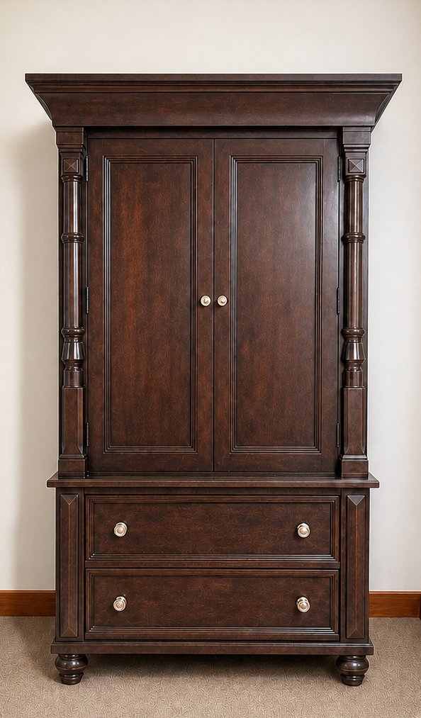 Bernhardt Martha Stewart Armoire – Shelves & Drawers Inside