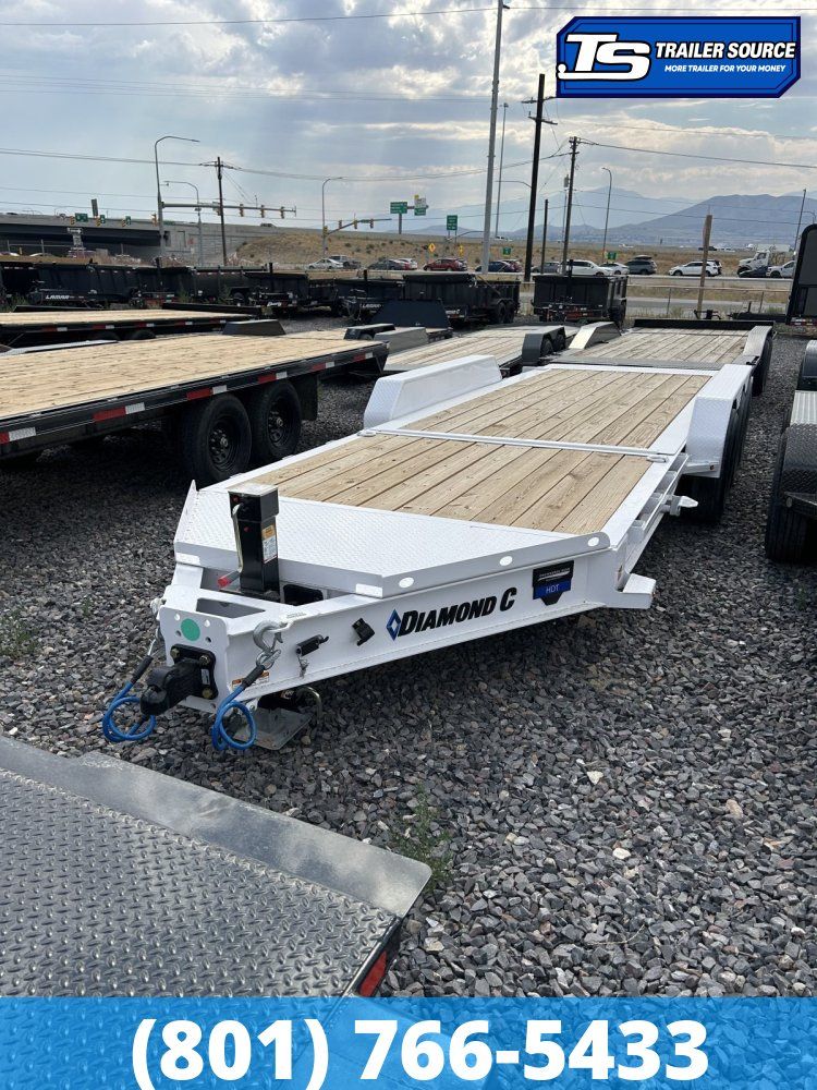 7x22 Diamond C HDT 307 Tilt Trailer - 24K GVWR -
