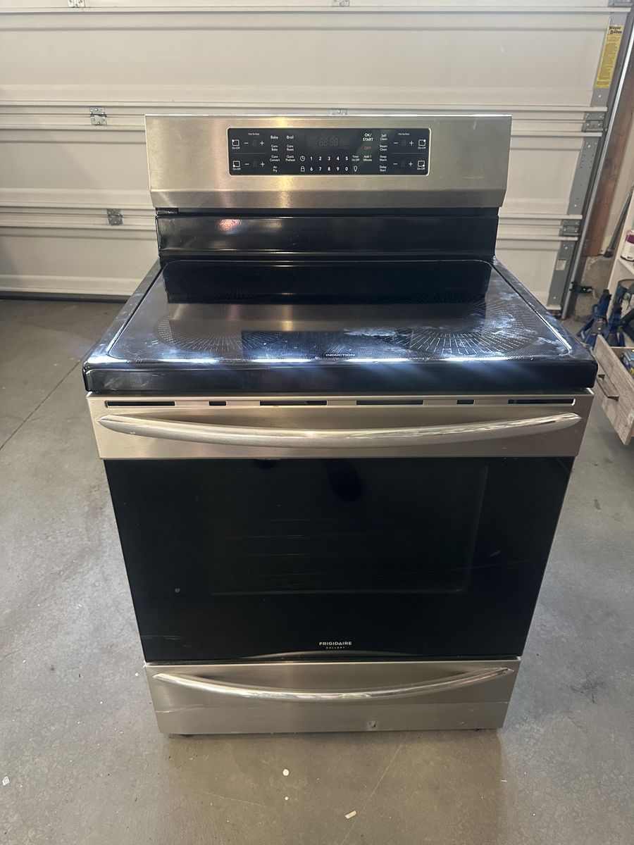 Frigidaire Stainless Steel Electric Range with Self-Cleaning Oven